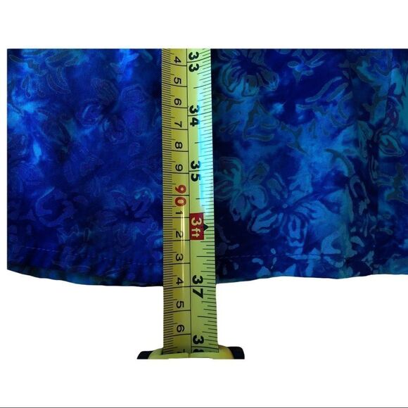 EAGLE Bay Traders Batik Rayon Dress EUC - Picture 7 of 7